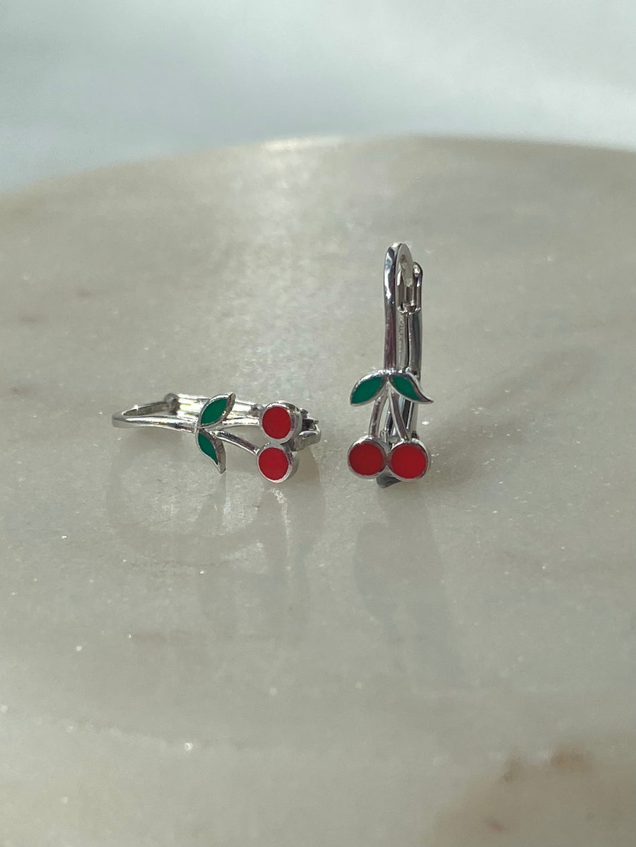 Cseresznye fülbevaló