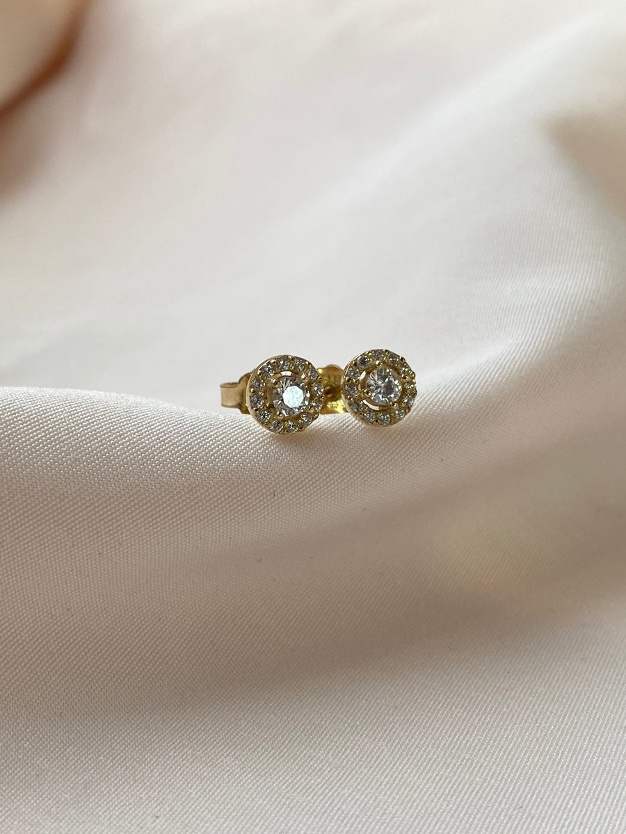 Cirkónia köves fülbevaló