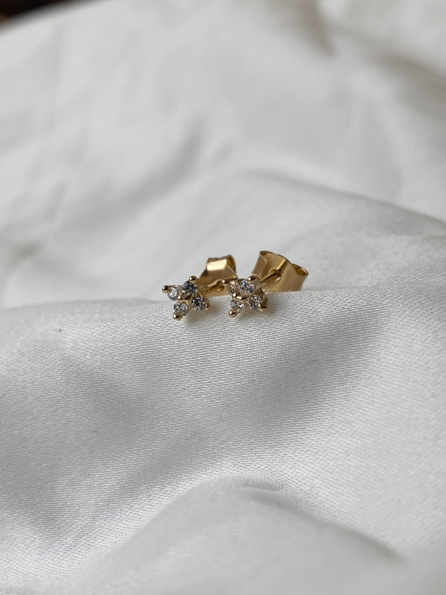 Virágcsillag fülbevaló