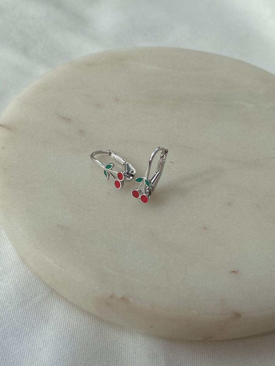 Cseresznye fülbevaló