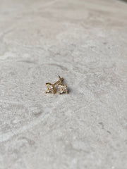 Virágcsillag fülbevaló