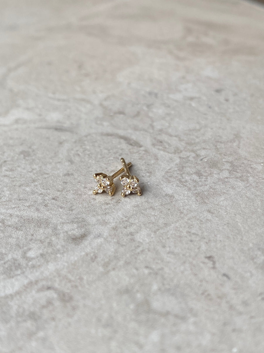 Virágcsillag fülbevaló