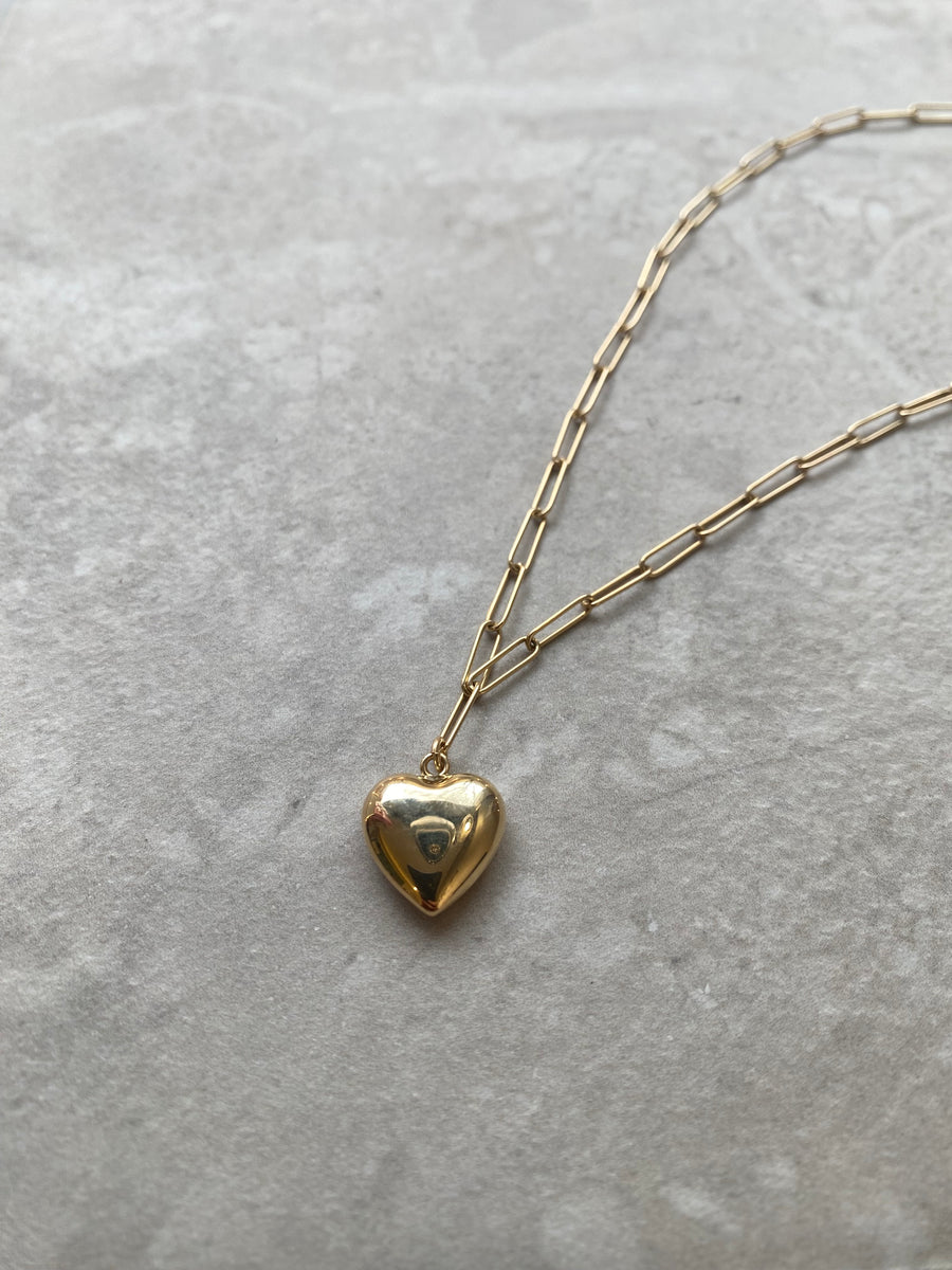 Nagy Szemes Szív Nyaklánc