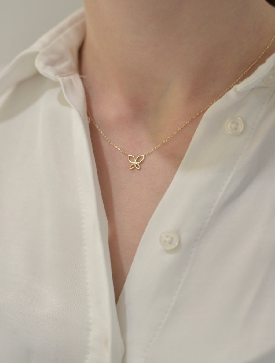 Pillangó nyaklánc és karkötő szett