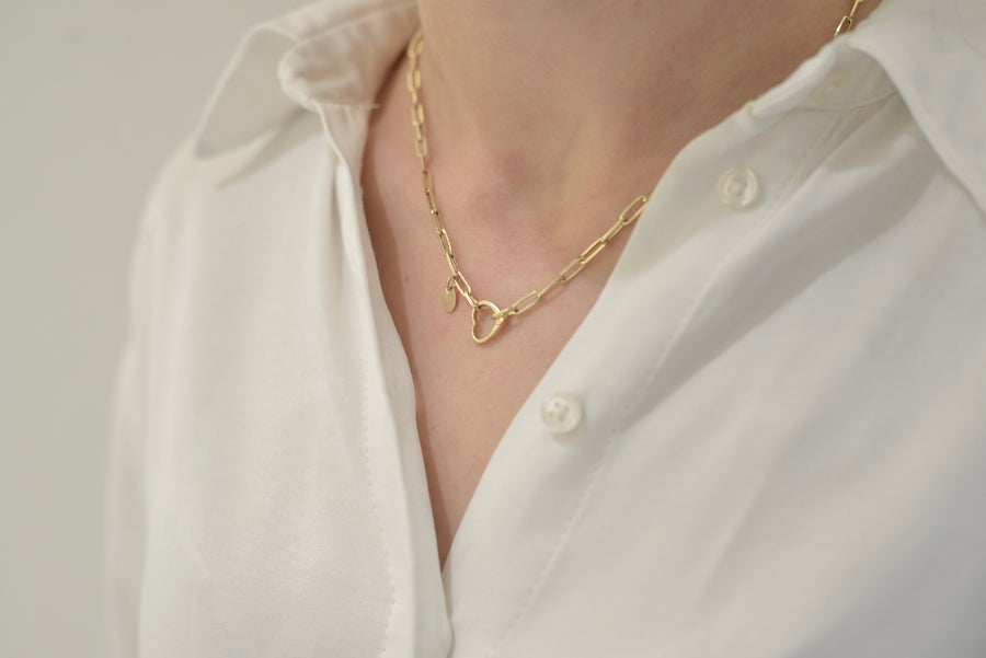 Szív záras nyaklánc és karkötő szett