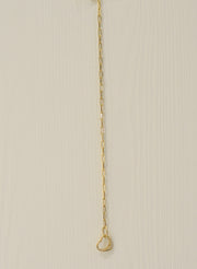 Szív záras nyaklánc és karkötő szett