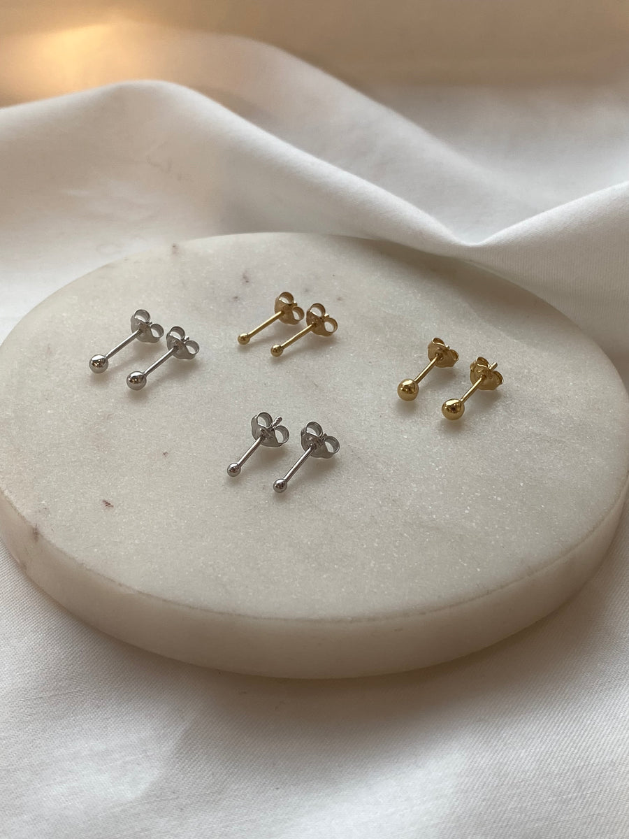 Gömb fülbevaló kicsi