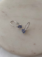 Nefelejcs fülbevaló