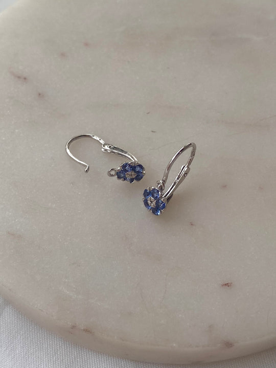 Nefelejcs fülbevaló