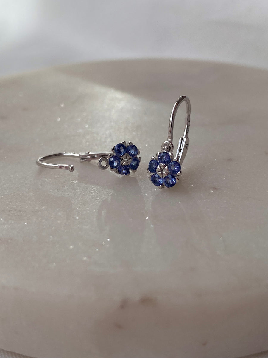 Nefelejcs fülbevaló