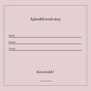 Ajándékutalvány