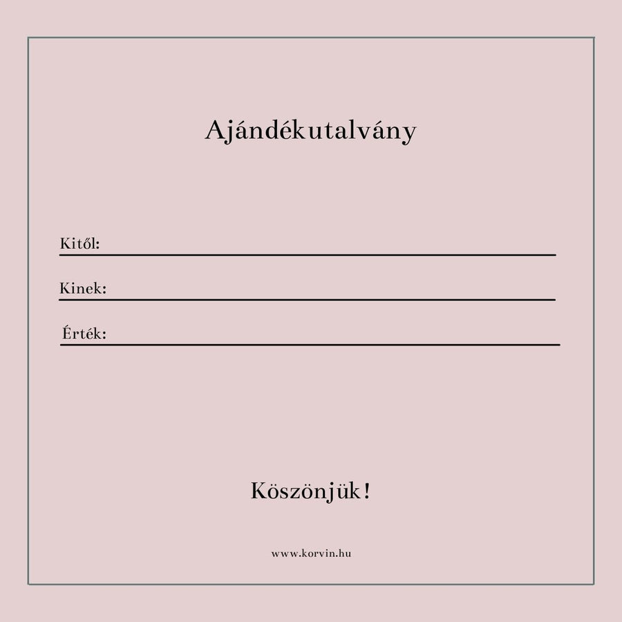 Ajándékutalvány